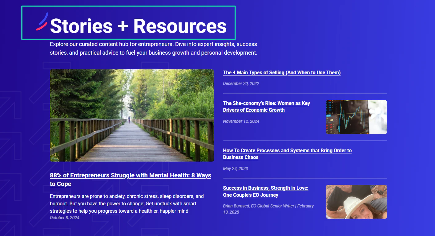 eo stories and resources