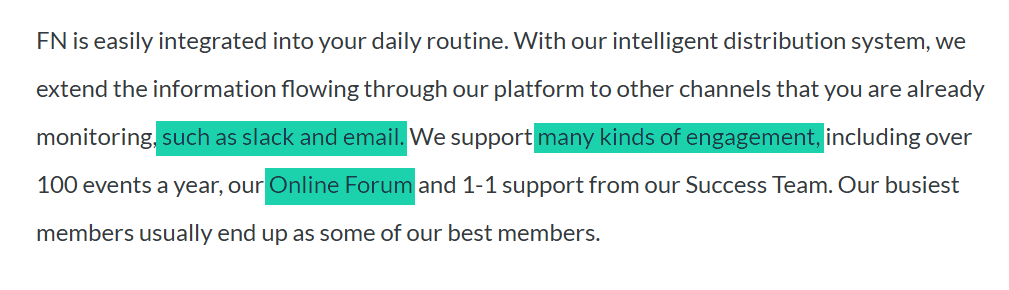 founders network objectives