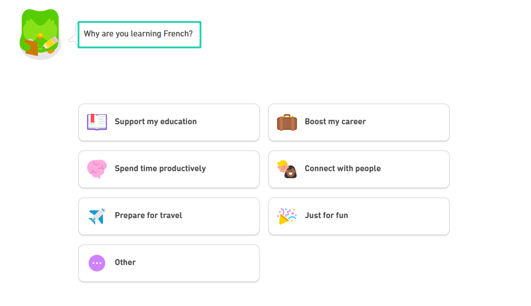 question and provided answers