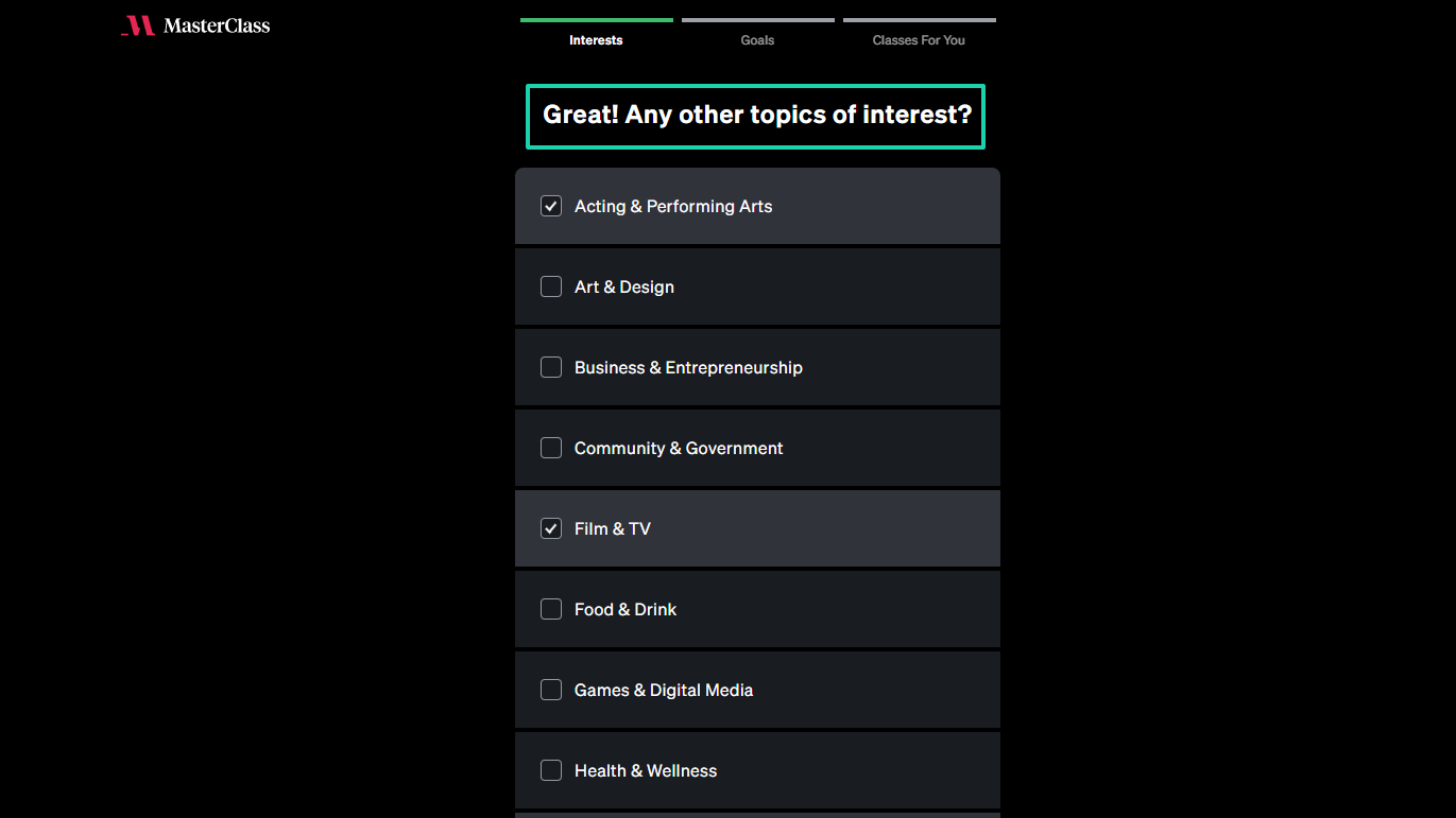 Poor onboarding: pro tip screenshot