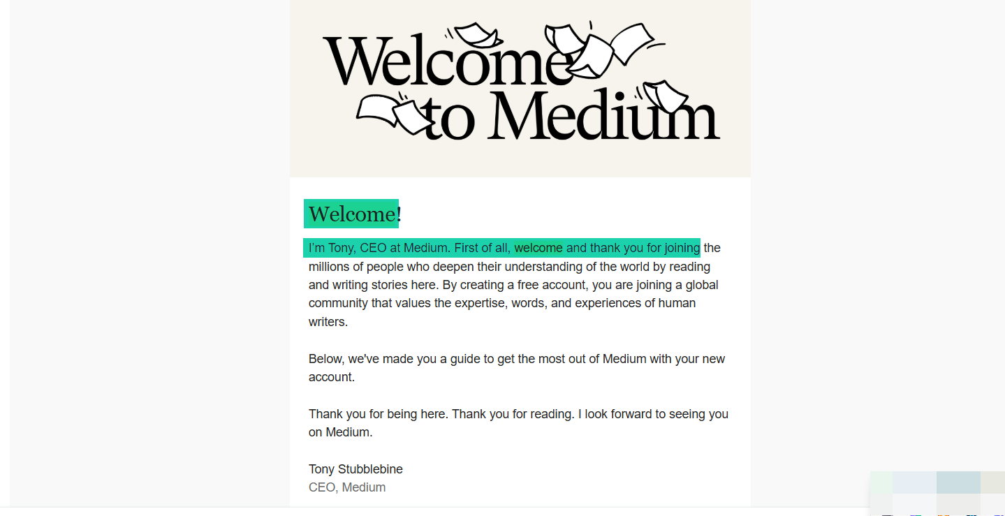 the case of medium