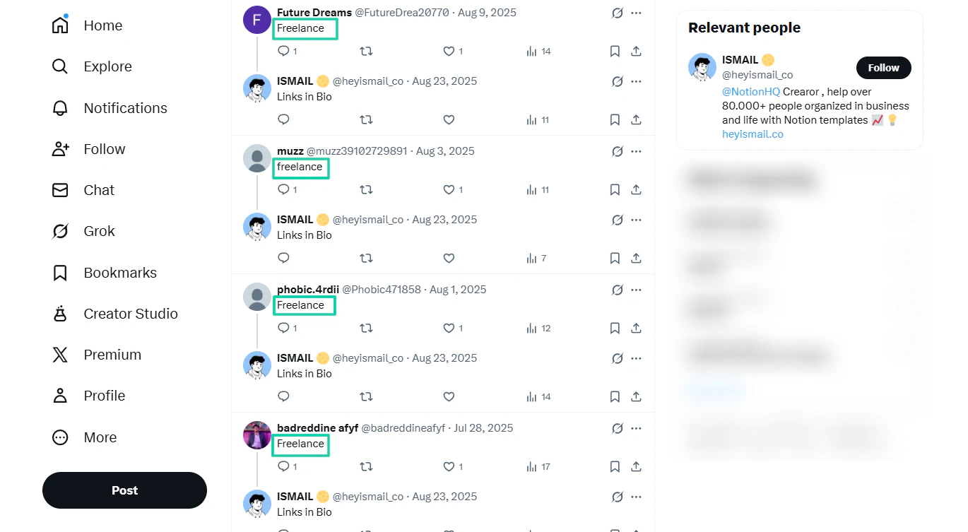 The whole comment section was flooded with this word.