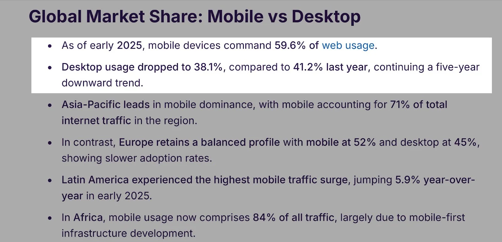 We can safely assume that a large portion of users access Notion via mobile devices.