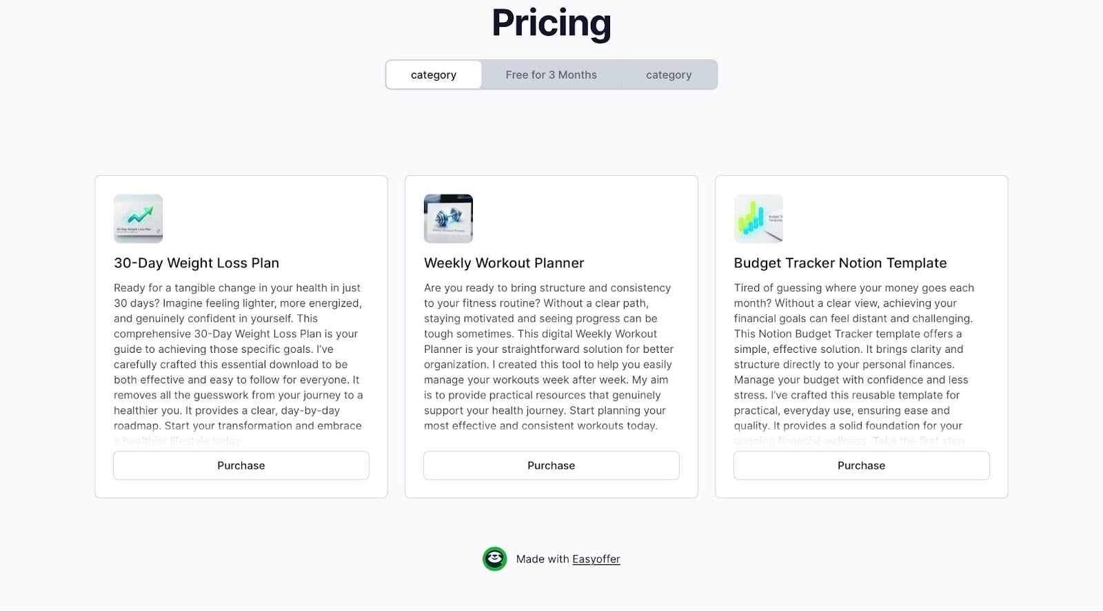 Step 4: This is how your storefront will look.