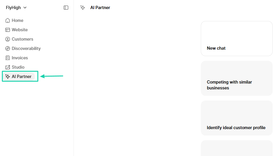Durable: ai partner screenshot — email editor