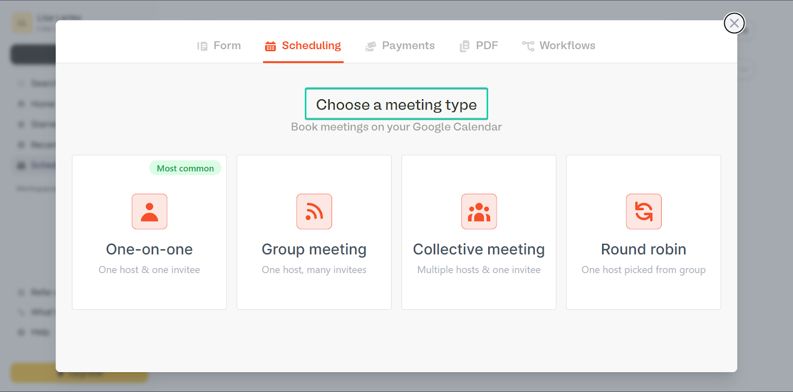 Fillout: capture de la prise de rendez-vous