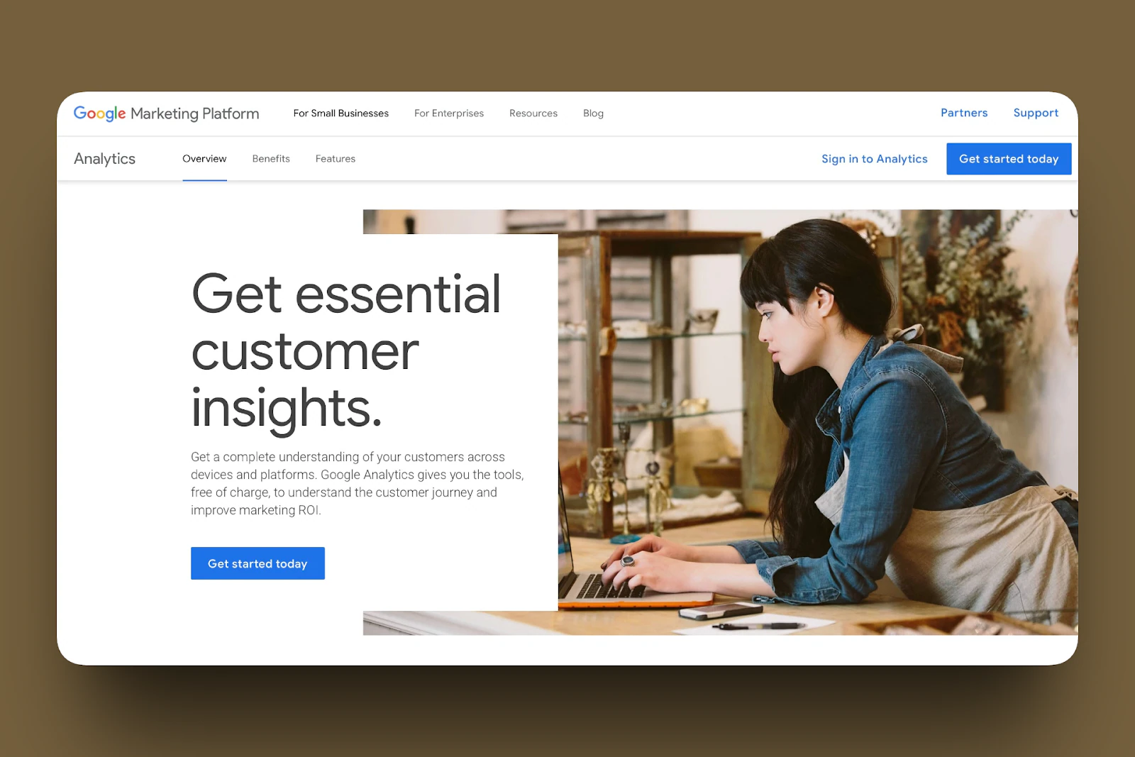 Google Analytics - logiciel de blogging optimal