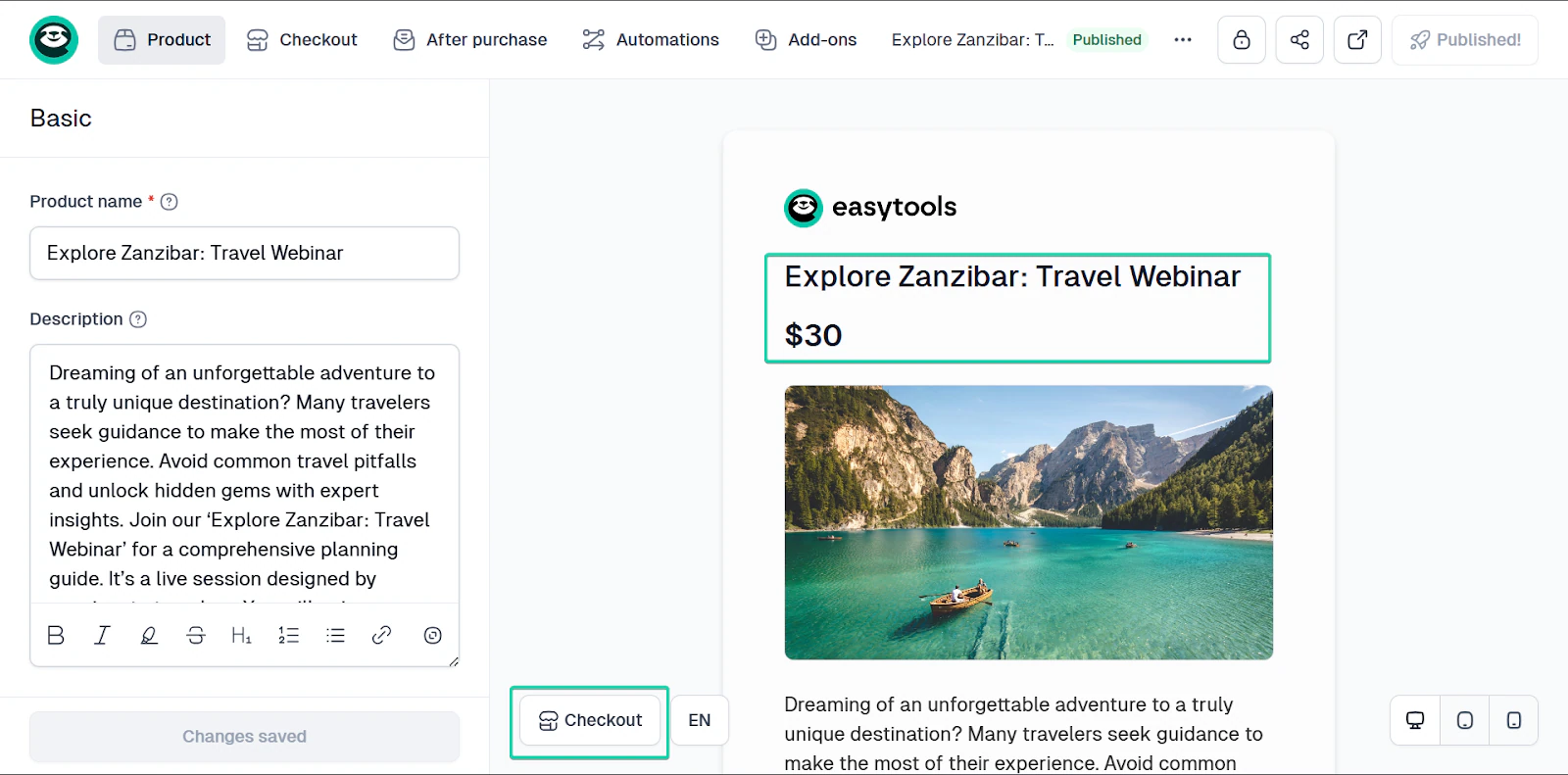 produit digital sur easycart