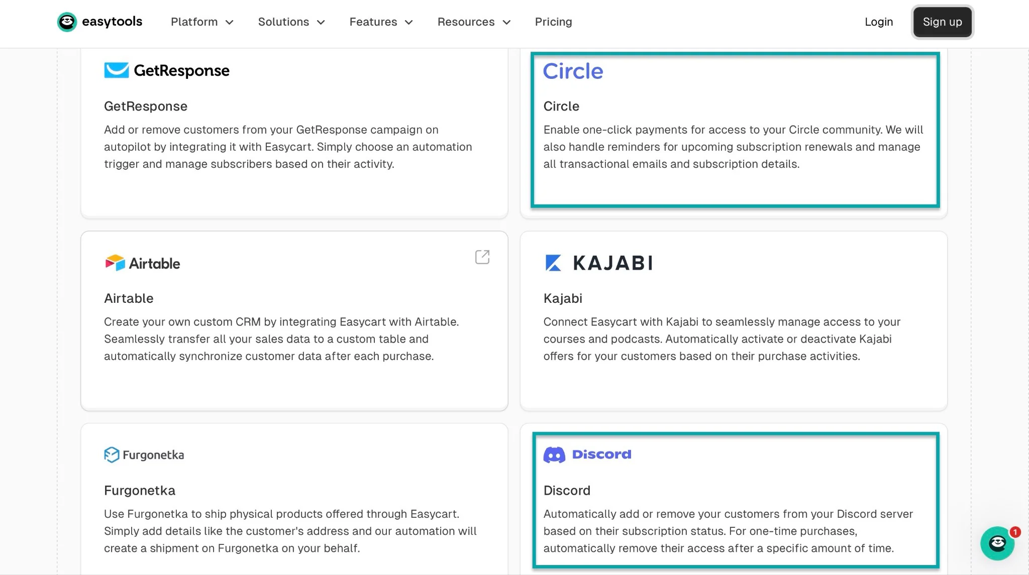 integrations to sell fitness programs online