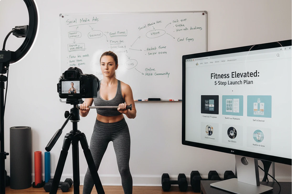 How to sell fitness programs online in 5 simple, practical steps (An easy guide)