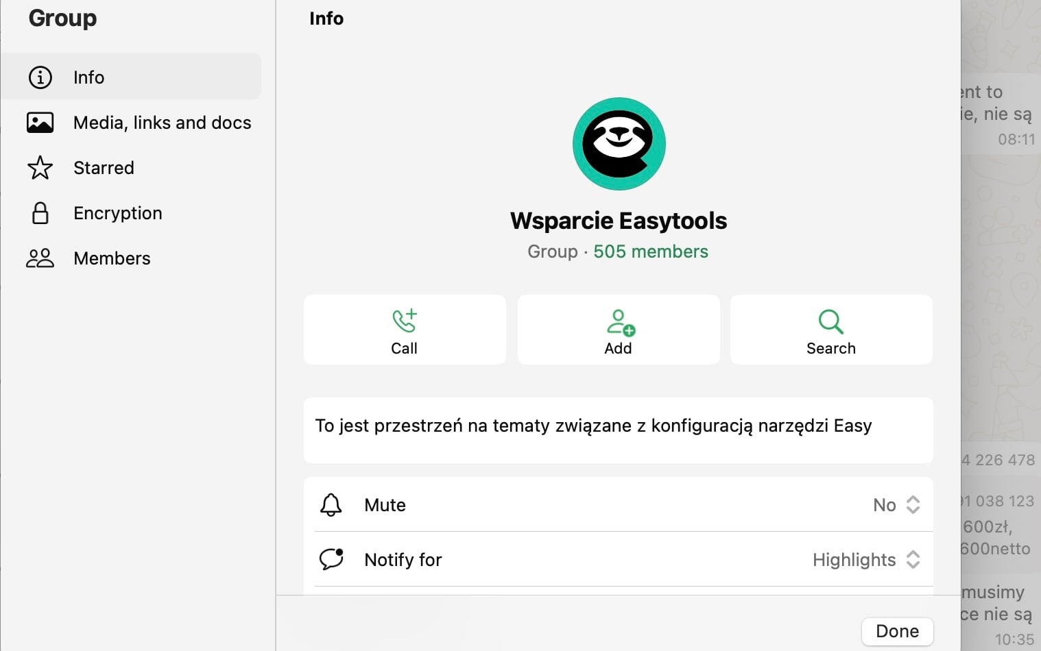 easytools whatsapp group for support