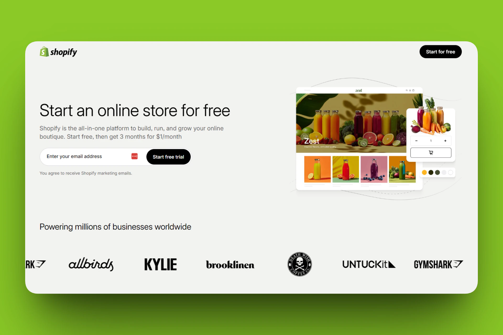 Shopify - superior etsy alternative