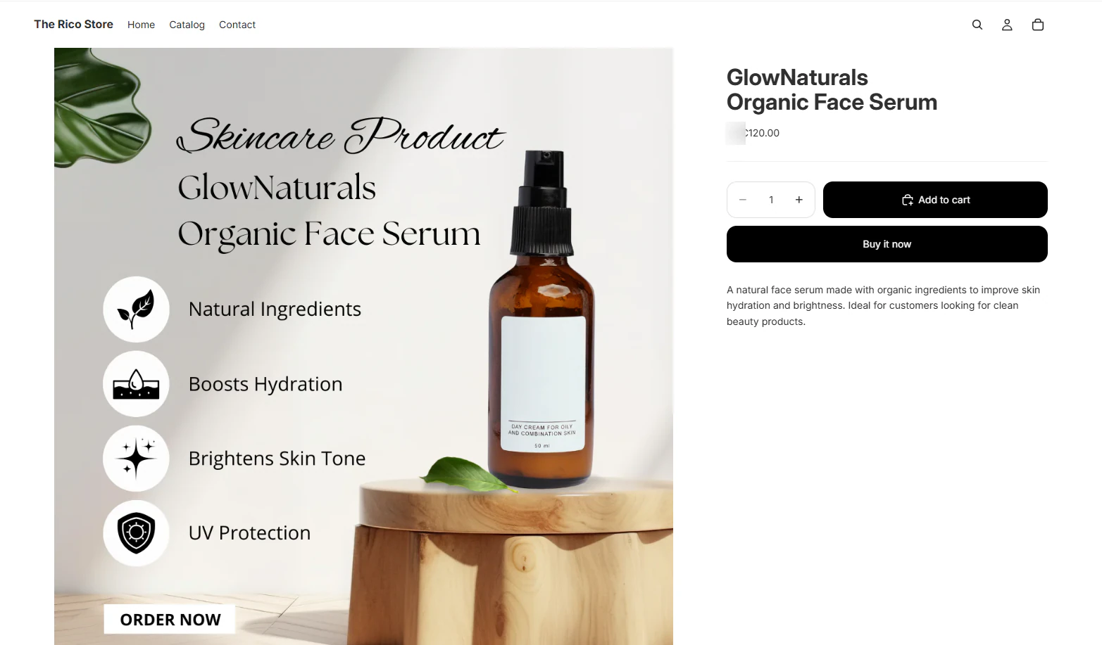 You have your product!