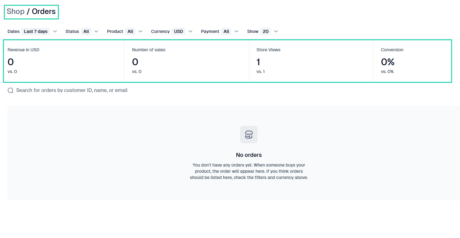 Consider the type of products you sell: course builder screenshot — availability settings