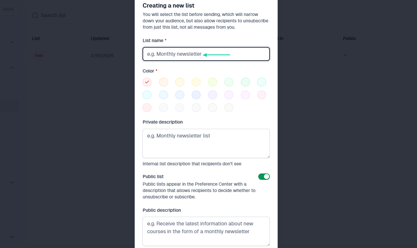 Evaluate sales and marketing features: course builder screenshot — automation