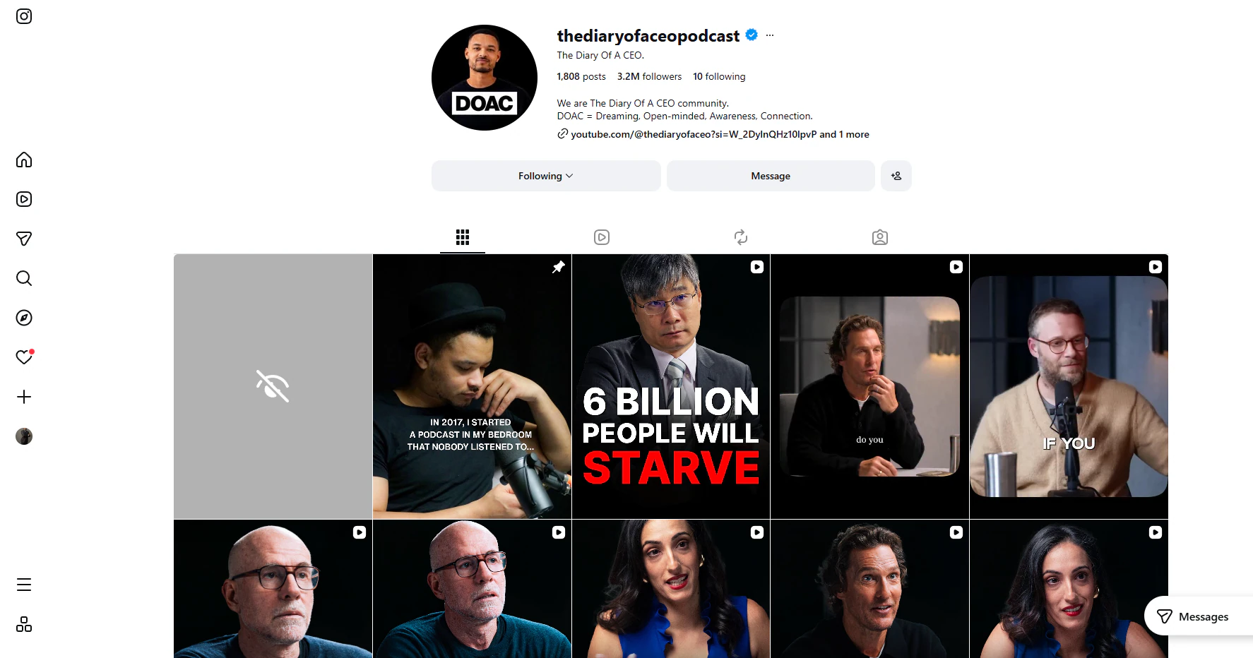 profil instagram de steven barlett
