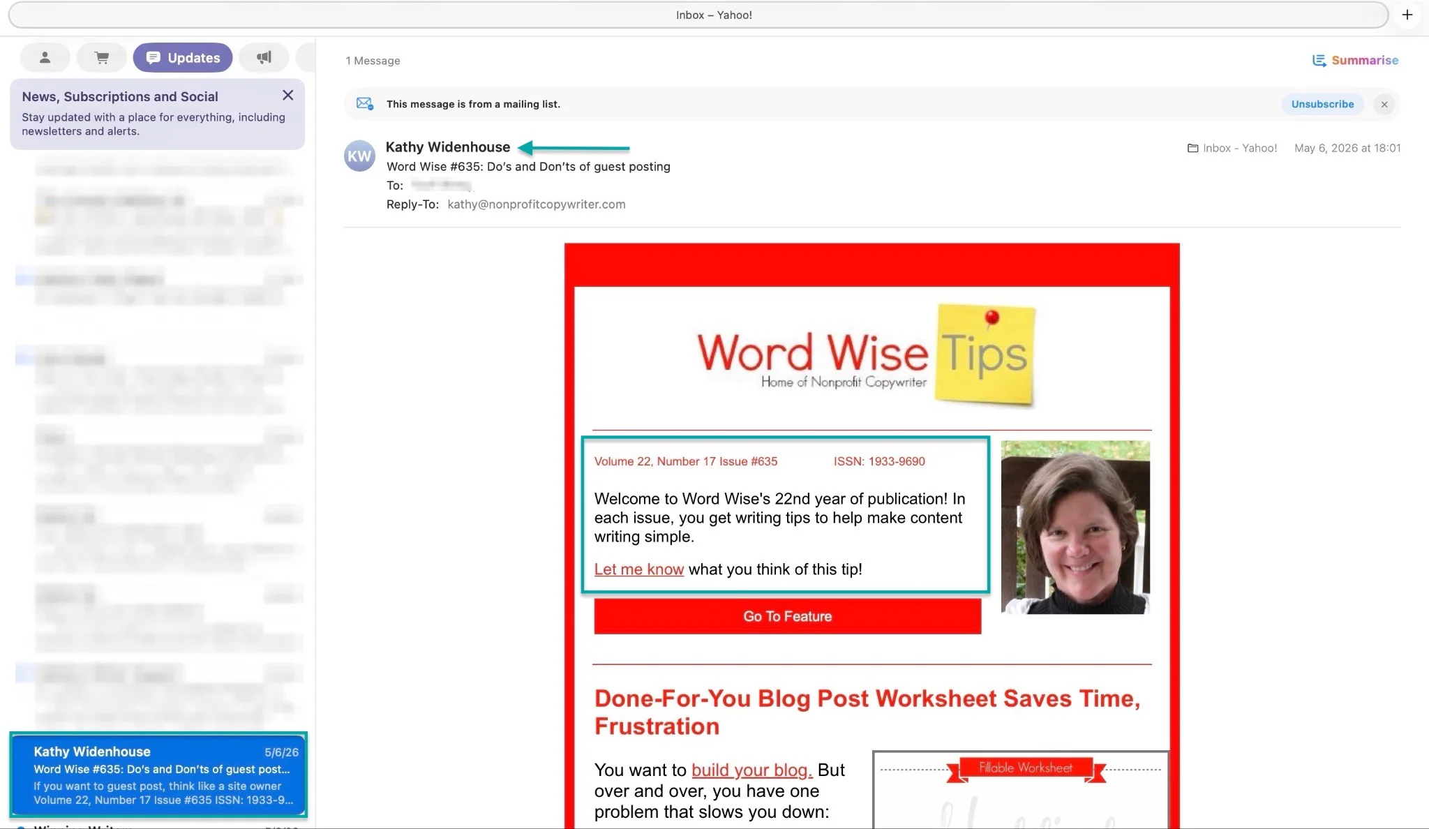 Newsletters et séquences de nurturing
