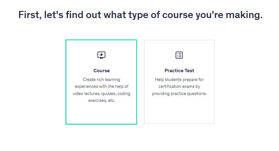 Udemy: courses screenshot