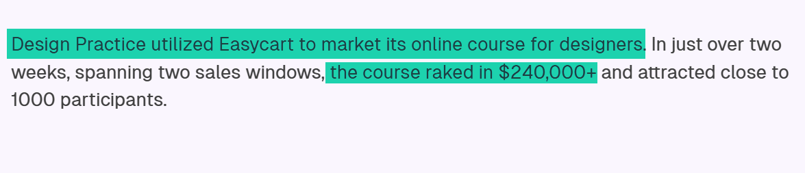 That’s why, after choosing the right platform to market their online course for designers, they made $240,000+ in…