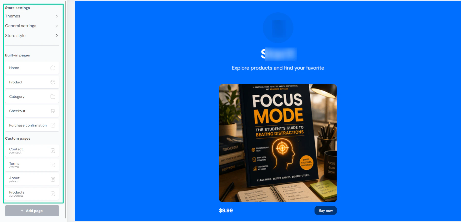 Sellfy lets you customize your store by choosing your theme, adjusting your store style, and adding built-in and…