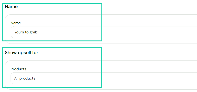 Sellfy: upselling screenshot — checkout