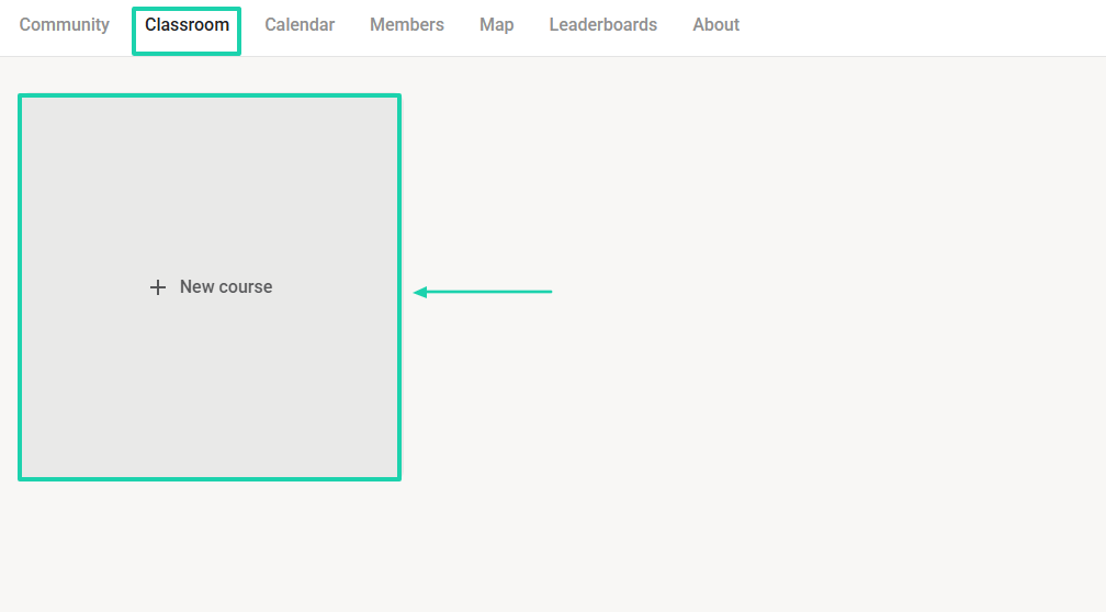 classroom feature on learnworlds alternative