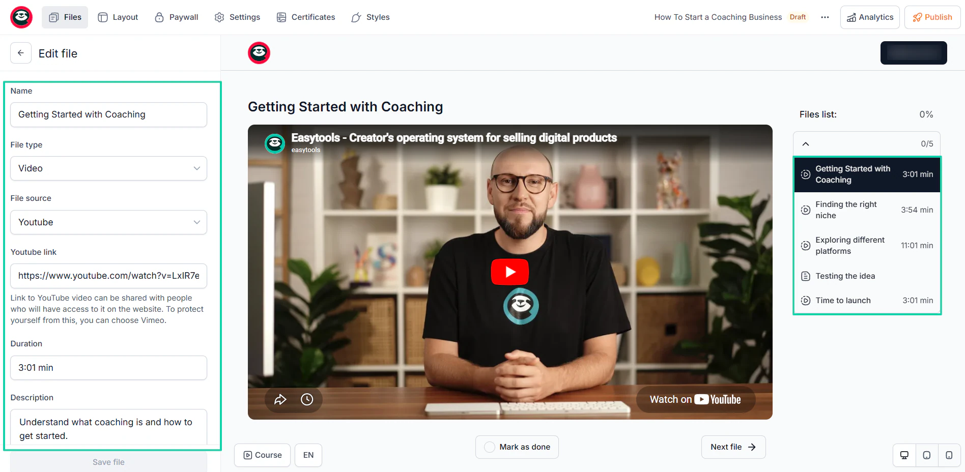 16. Formations en ligne: Elles vous aident aussi à organiser vos vidéos, que vous les ayez déjà sur YouTube ou…