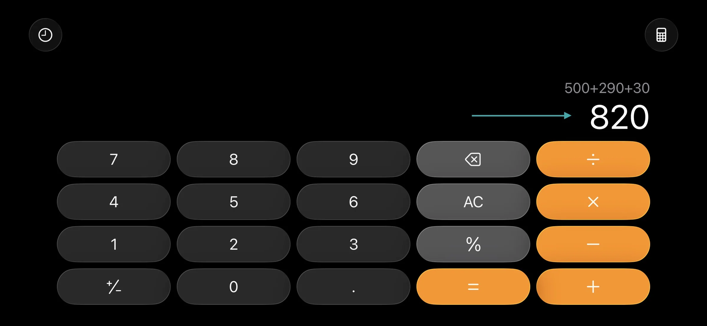 iphone calculator app