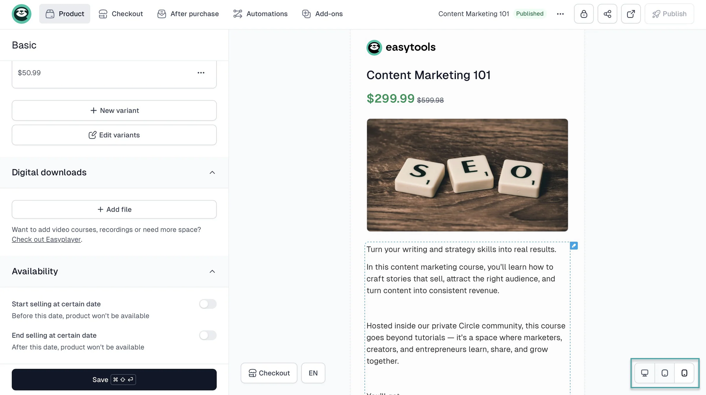 mobile-optimization on clickfunnels alternative
