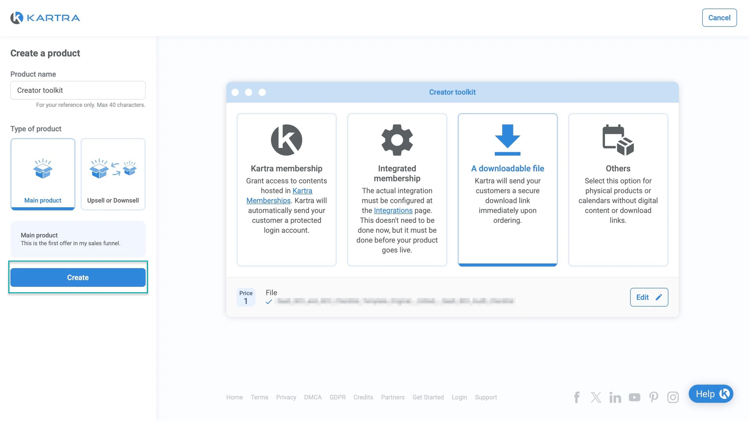 create downloadable file on clickfunnels alternative