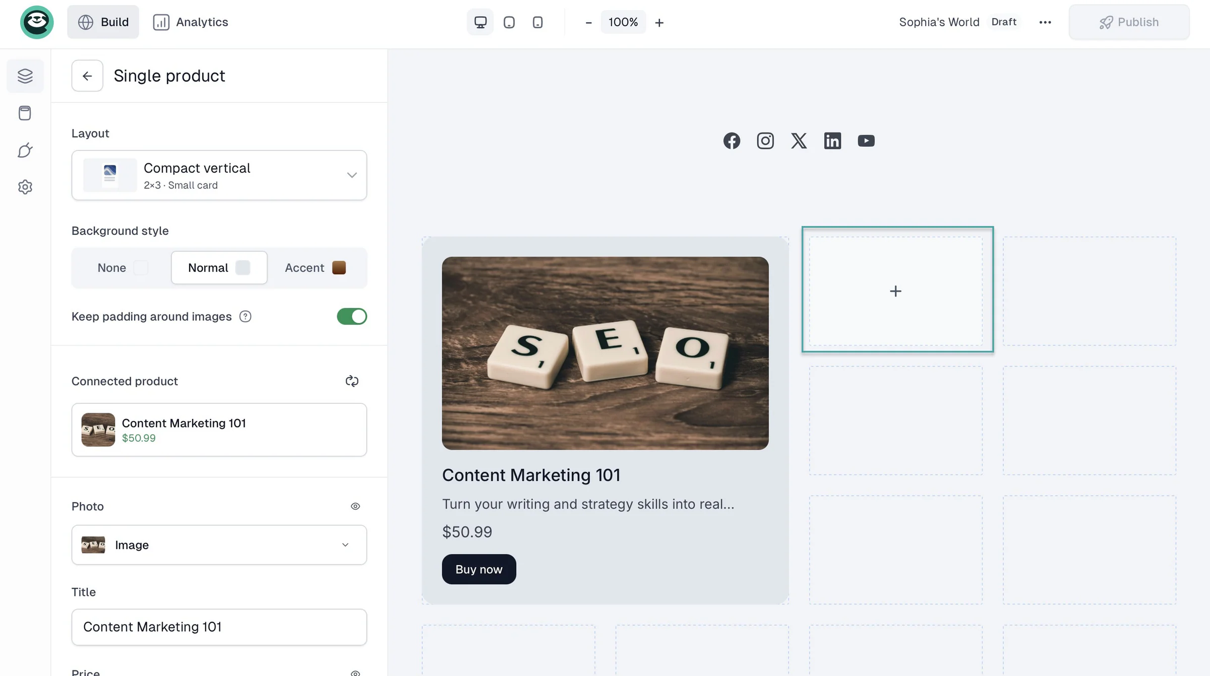 displayed product on clickfunnels alternative
