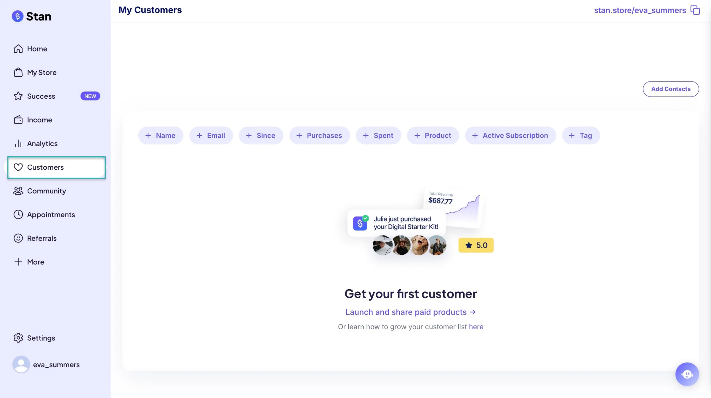 add contacts on clickfunnels alternative