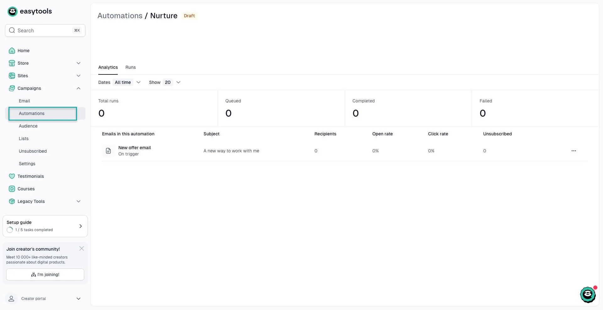 payhip vs gumroad - email automation analytics