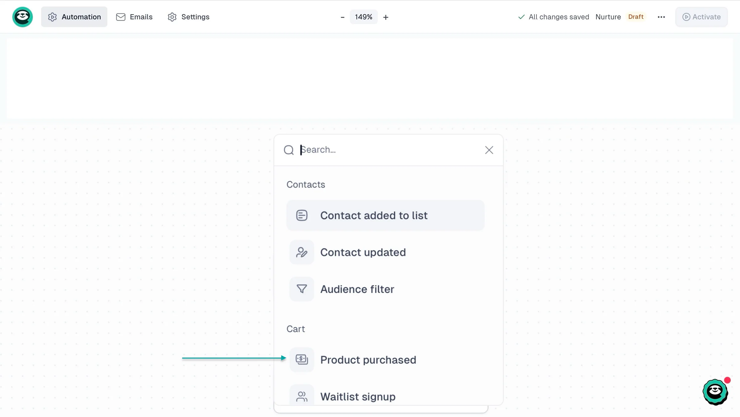 select trigger on clickfunnels alternative