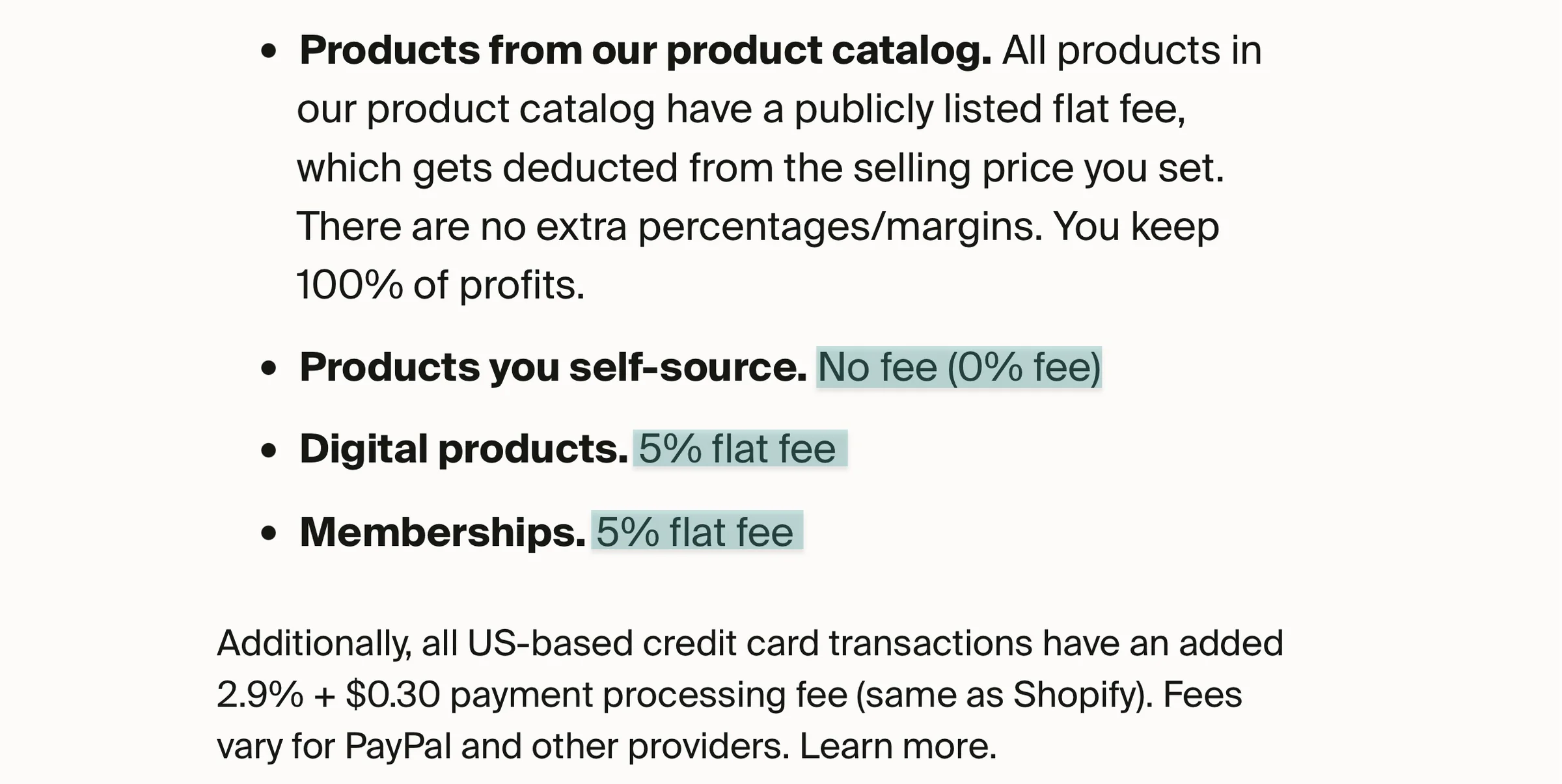 fourthwall platform fee