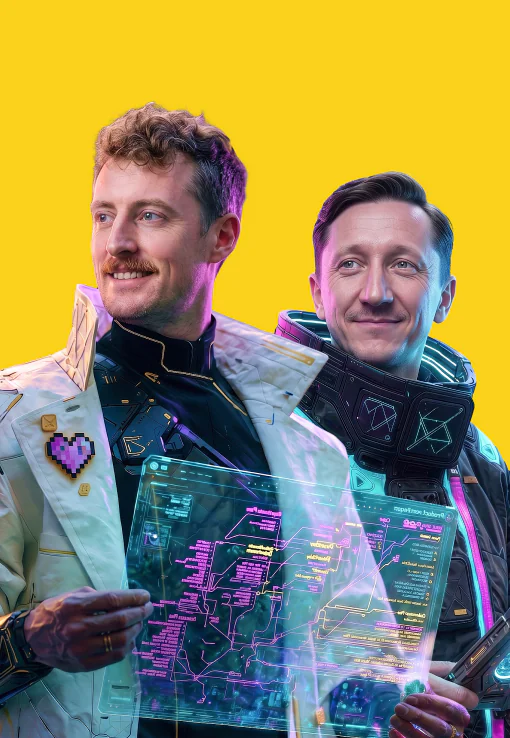 Piotr and Wojciech
