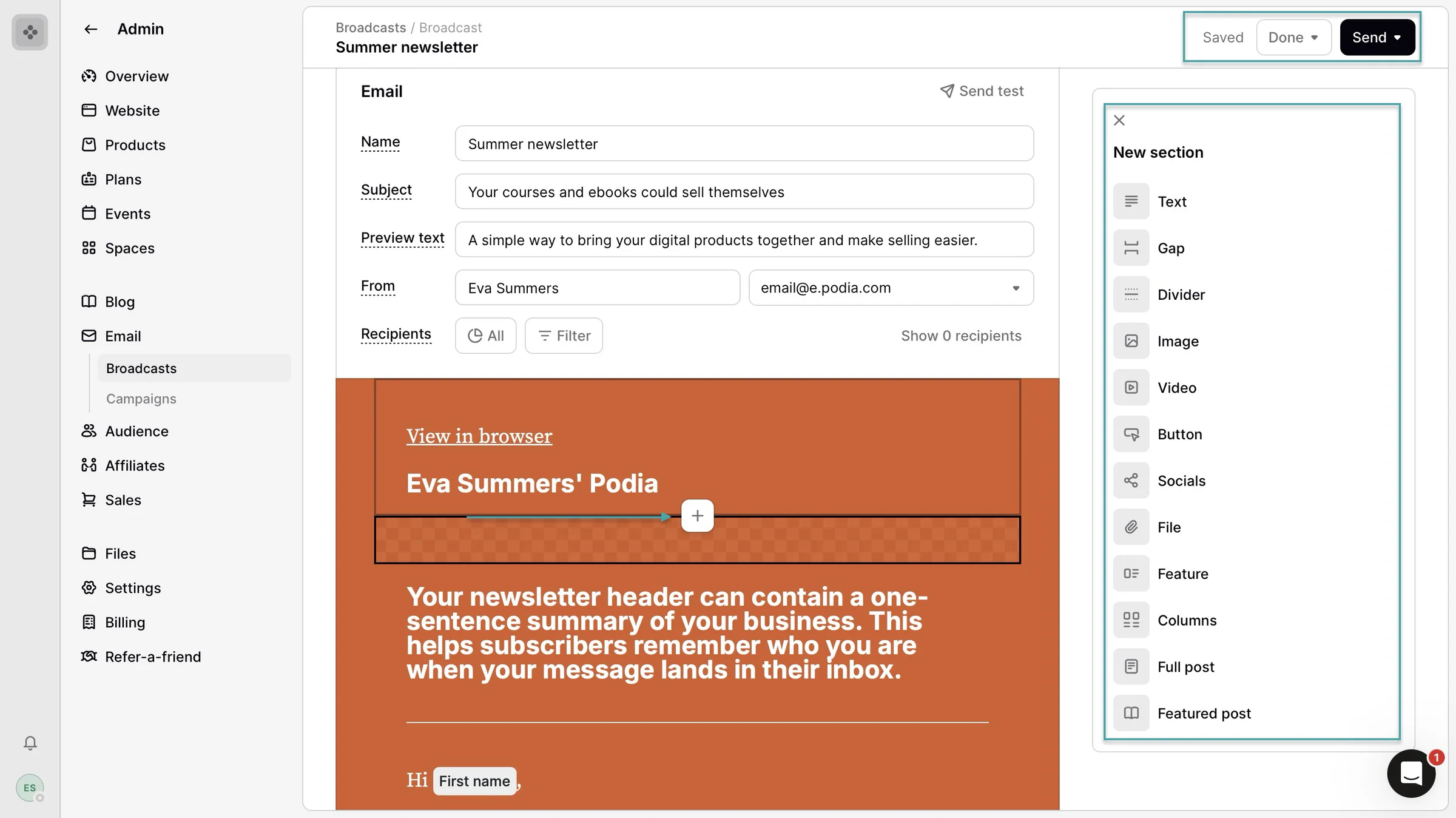 edit broadcast on clickfunnels alternative