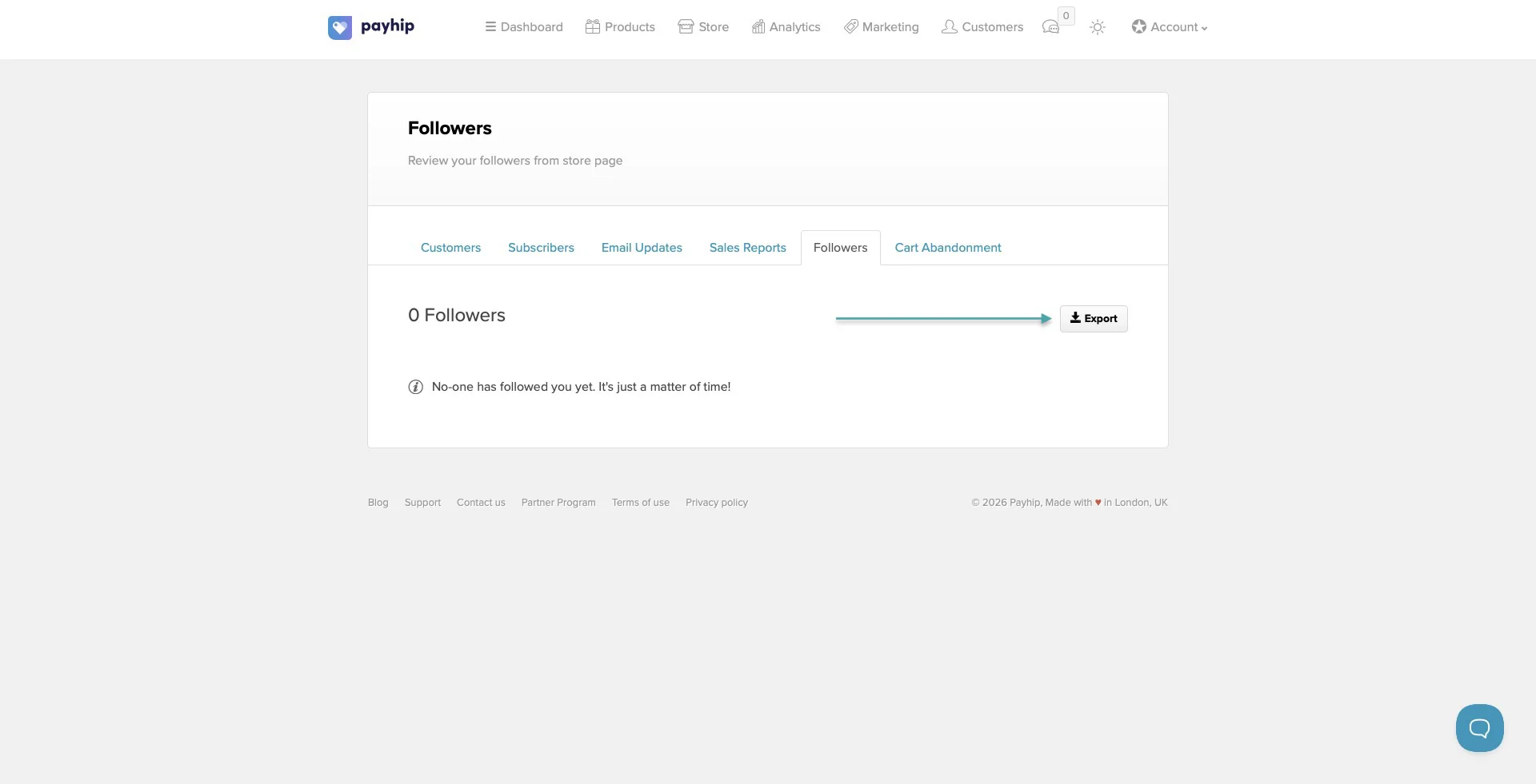 payhip vs gumroad - followers feature