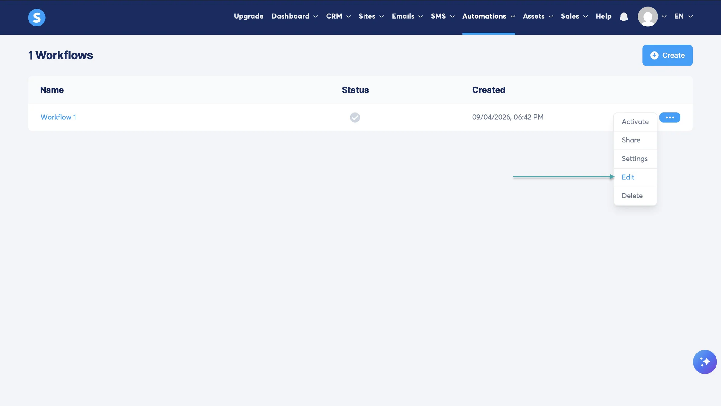 workflow options on clickfunnels alternative