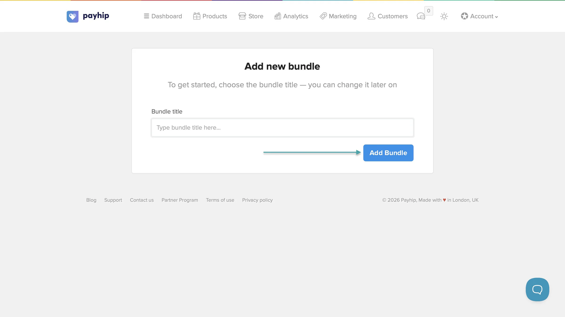 payhip vs gumroad - add new bundle