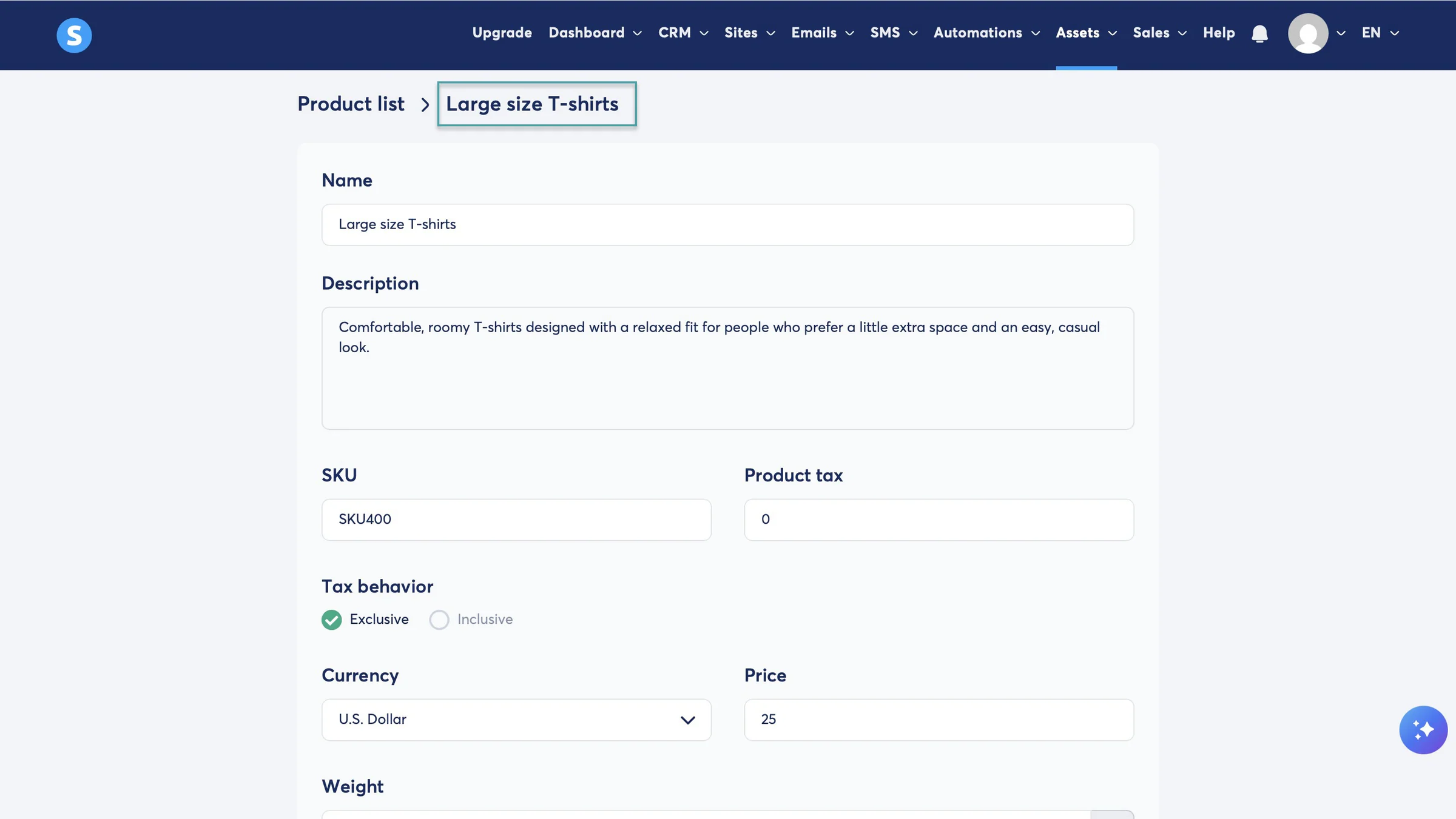 sell physical products on systeme.io