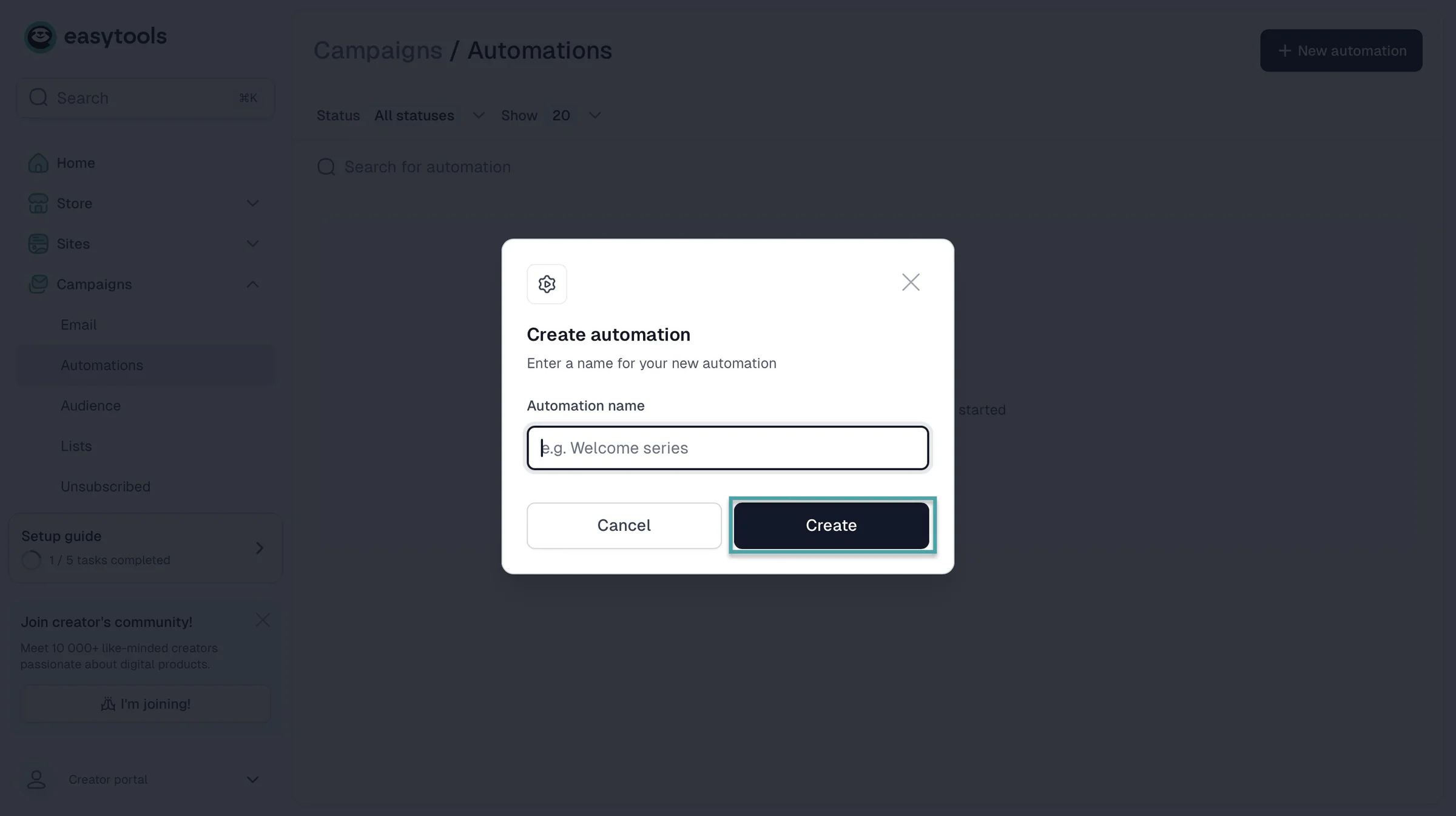 add automation